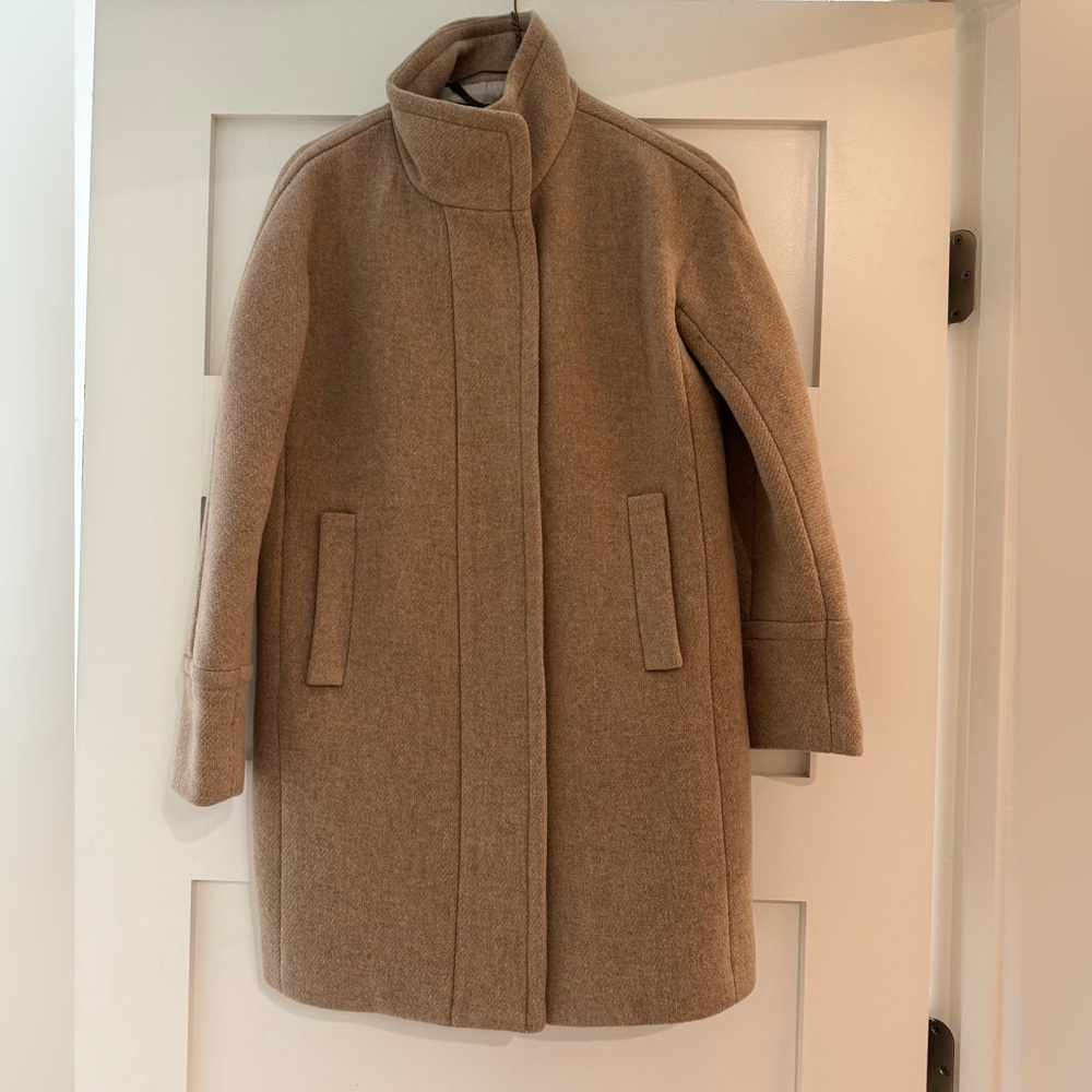 J Crew Stadium Cloth Cocoon  00P tan
